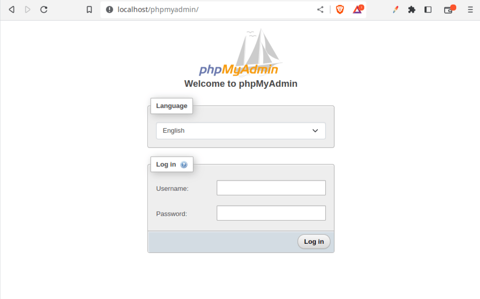 phpmyadmin_test_deepin